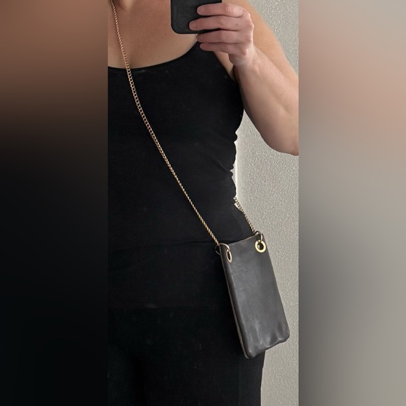 NEW Leather cell phone crossbody/pouch - Picture 12 of 12